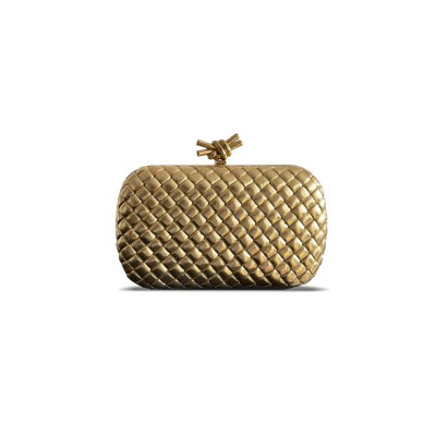 BOTTEGA VENETA KNOT MINAUDIÈRE CLUTCH 717622V2H417100 (20.5*12.5*6cm)